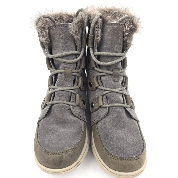 Sorel Explorer II Joan Winter Boots Booties NL3039-052 Fur Lined Suede Women's 7 - Picture 6 of 11